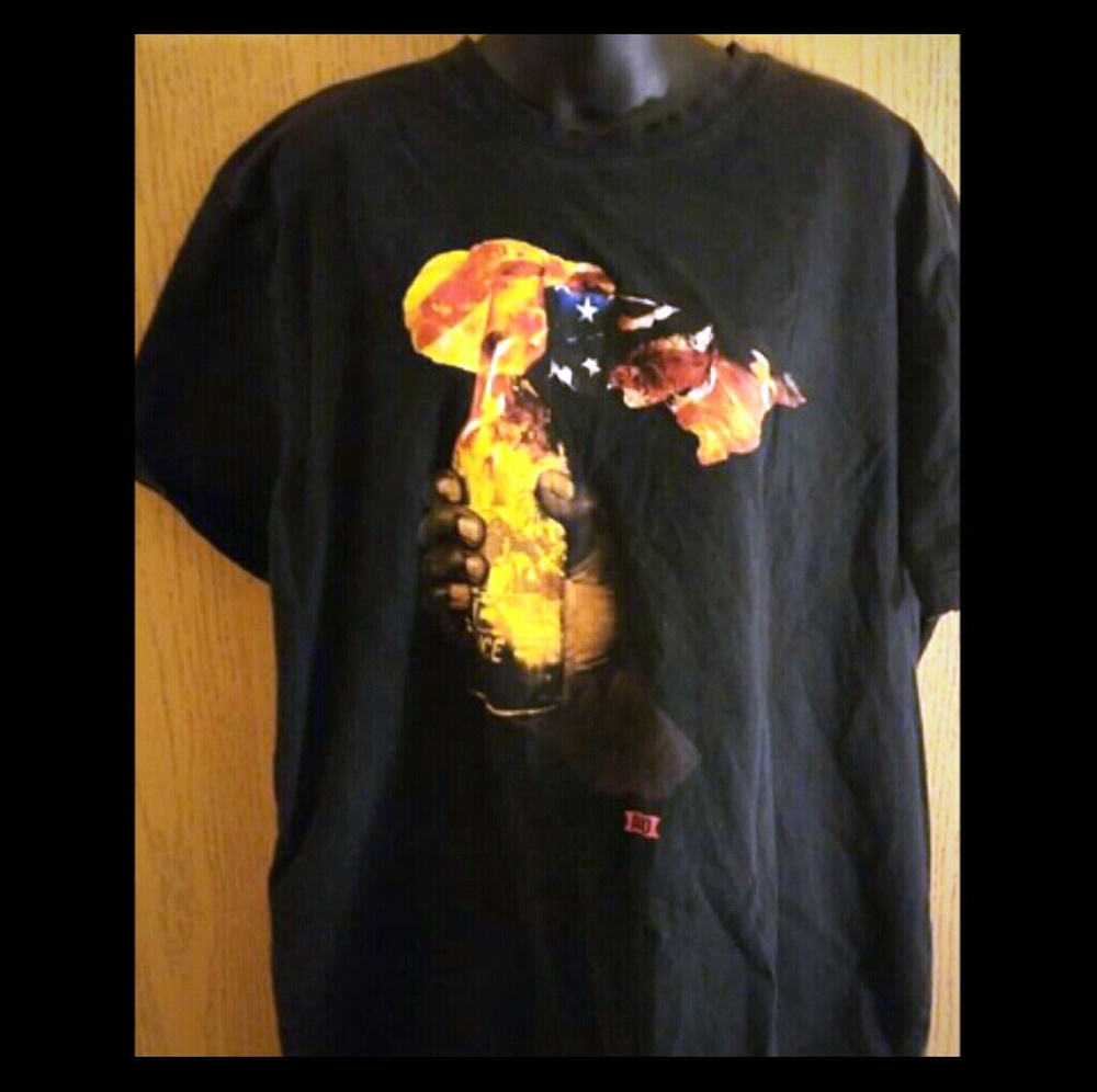 Akoo black tee shirt